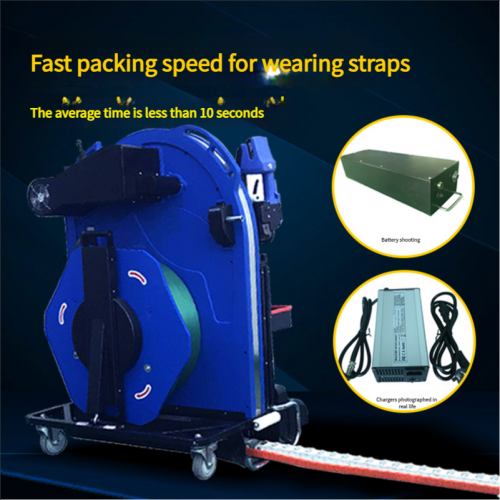 Automatic Pallet Threading Machine Strapping Machine for Pp Pet Strap Belt