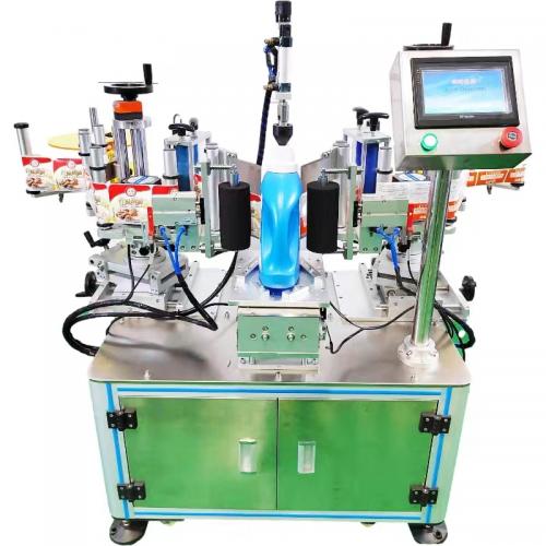 Semi Automatic Flat Double Side Labeling Machine