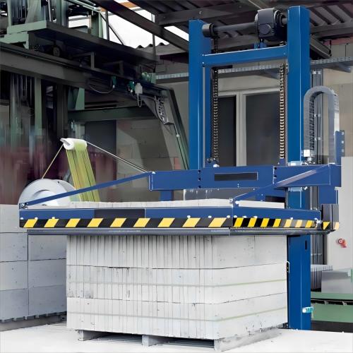 automatic horizontal type strapping machine for brick